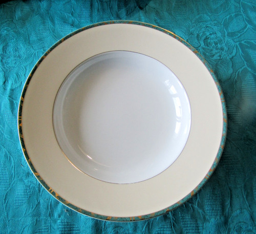 Plat rond creux porcelaine - en,