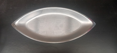 Plat cosmos ovale en - "cosmos", inox