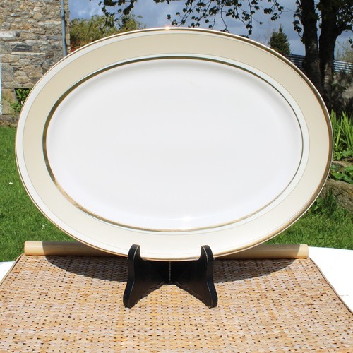Plat ovale porcelaine guy - plat, en