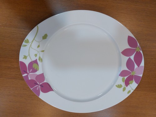 Plat grande assiette ovale - grande,