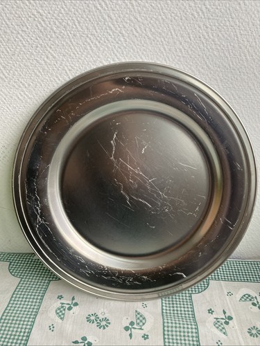 Ancien plat rond - ancien,